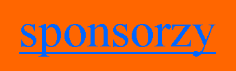 Pole tekstowe: sponsorzy
